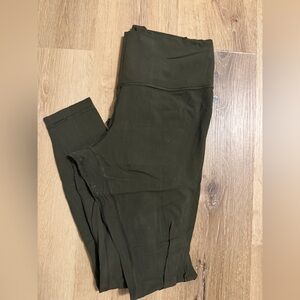 Lululemon Dark Green Leggings